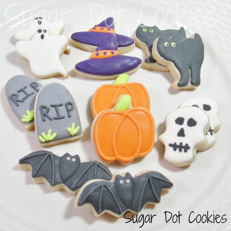 halloween bat cookies