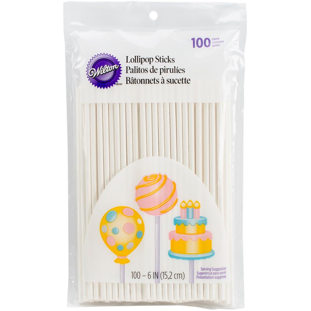 Wilton Paper Lollipop Cake Pop Cookie Pop Sticks - Perfect for any