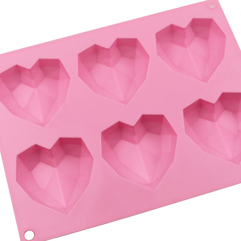 Multiple Heart Cakesicle Mold, Love Silicone Cake Molds