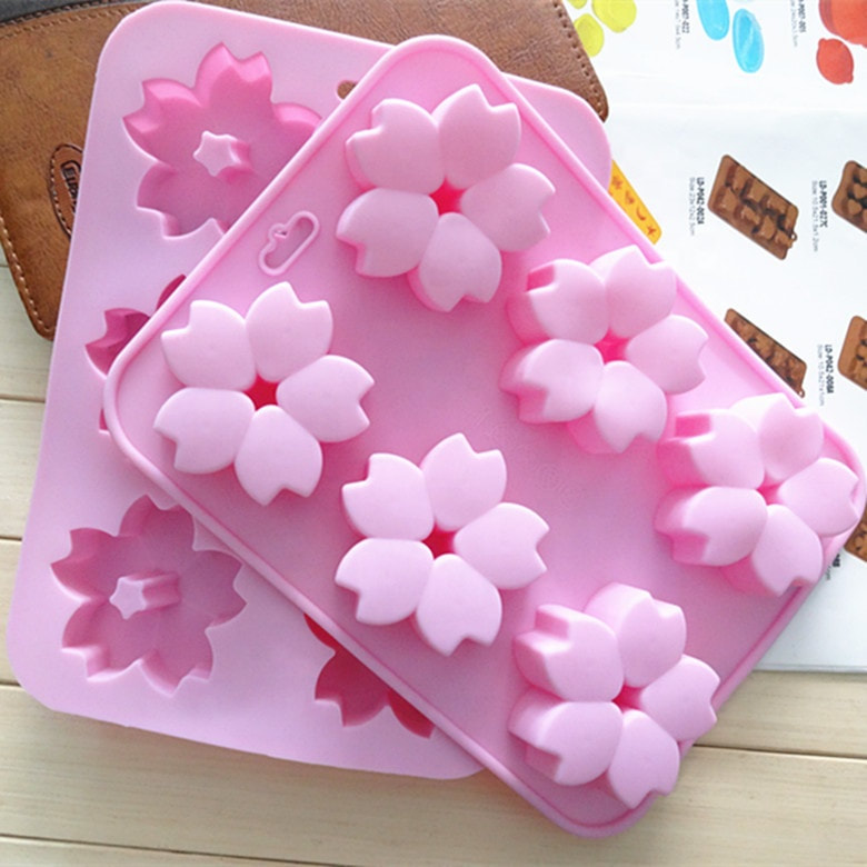 Flower Cakesicle Mold, Silicone Flower Cake Pop Molds